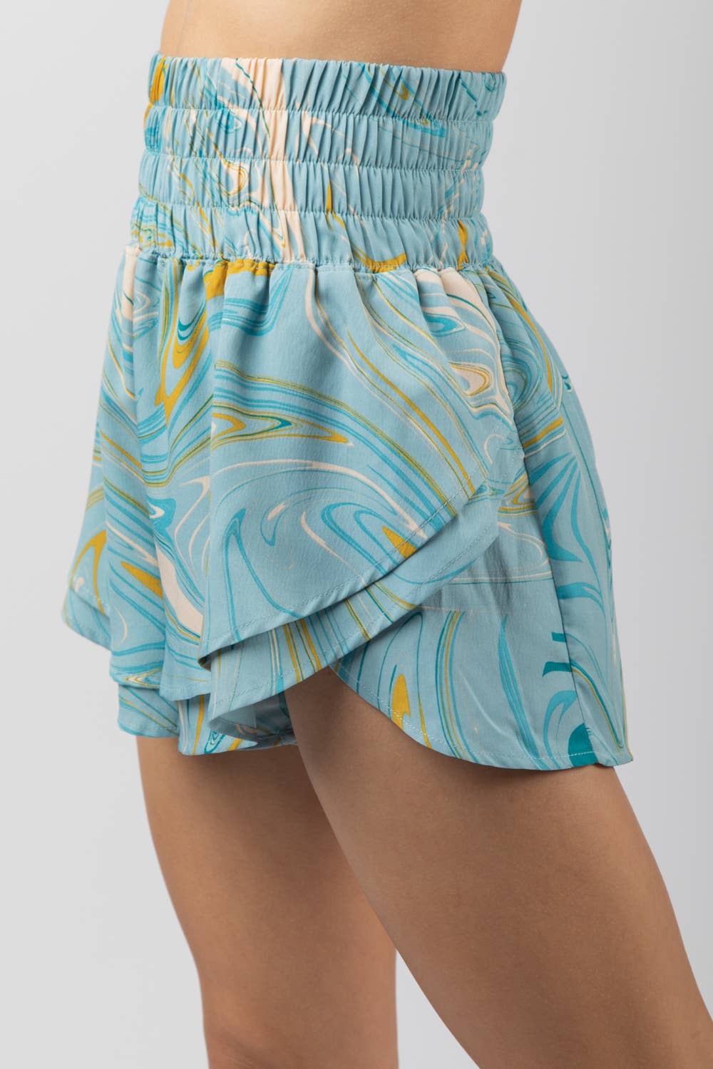 Overlap Activewear Shorts PINK MIX
