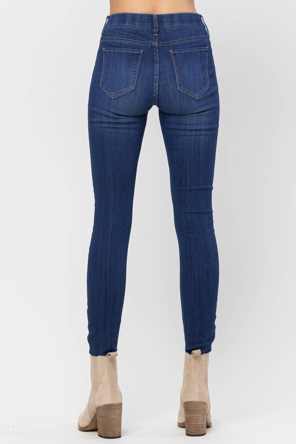 Jelly Jeans Mid Rise Pull On Skinny