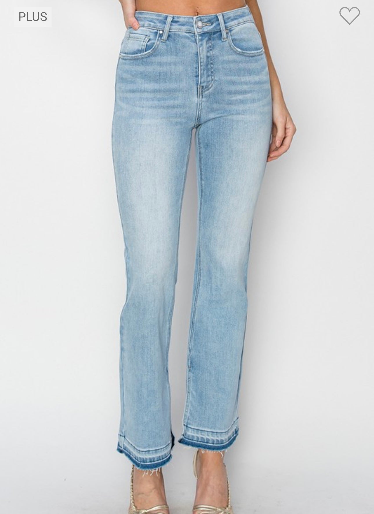 Plus Risen HR Straight Jean