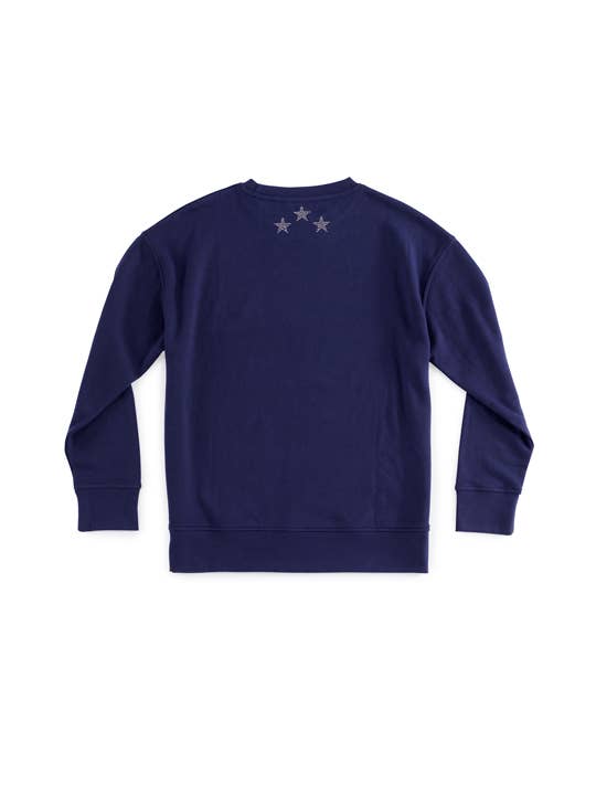 STAR CLASSIC SWEATSHIRTS; NAVY