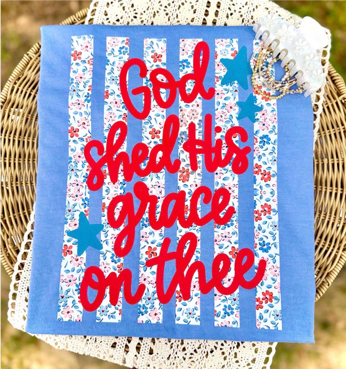 God Shed His Grace : Blue Jean