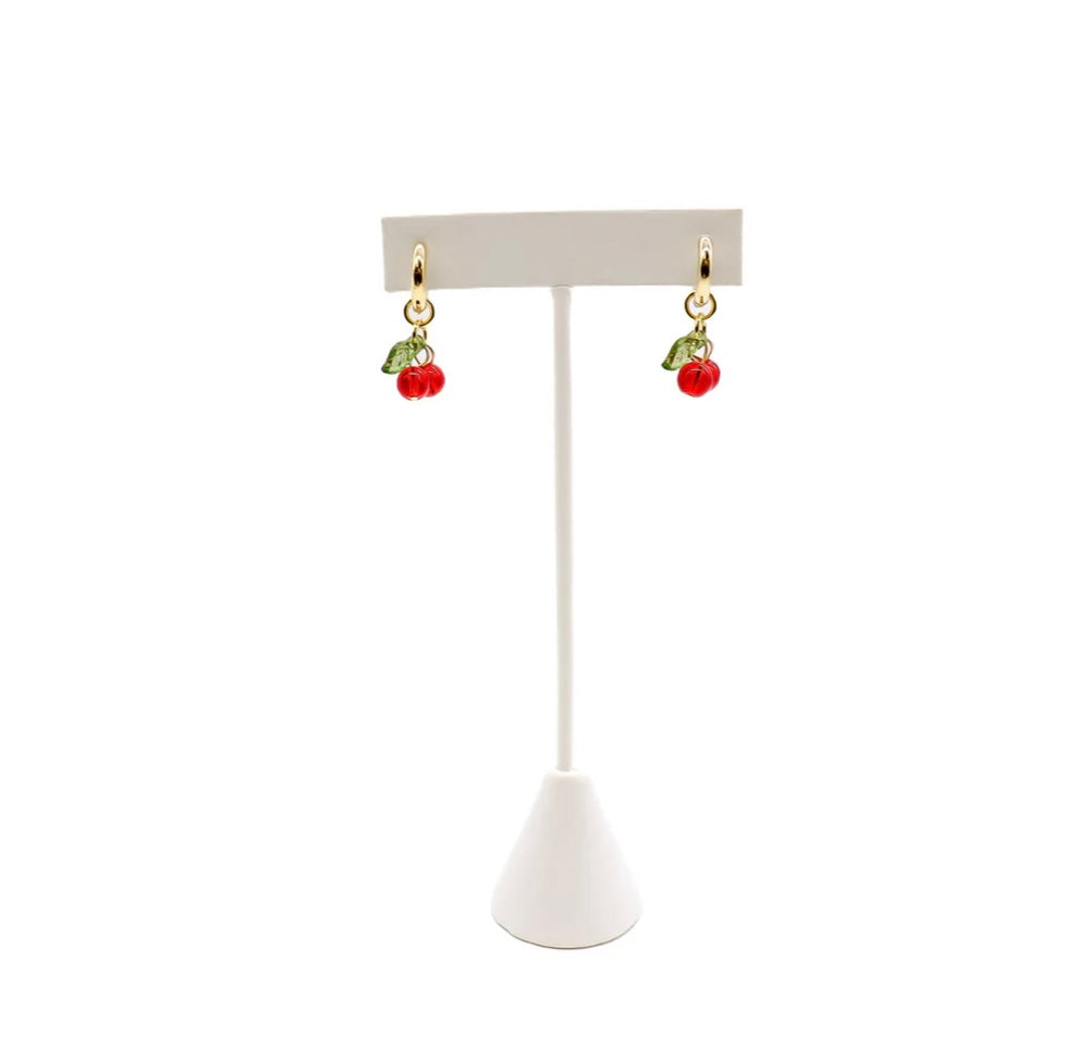 TCB Gold Huggie Hoop Earrings Pair