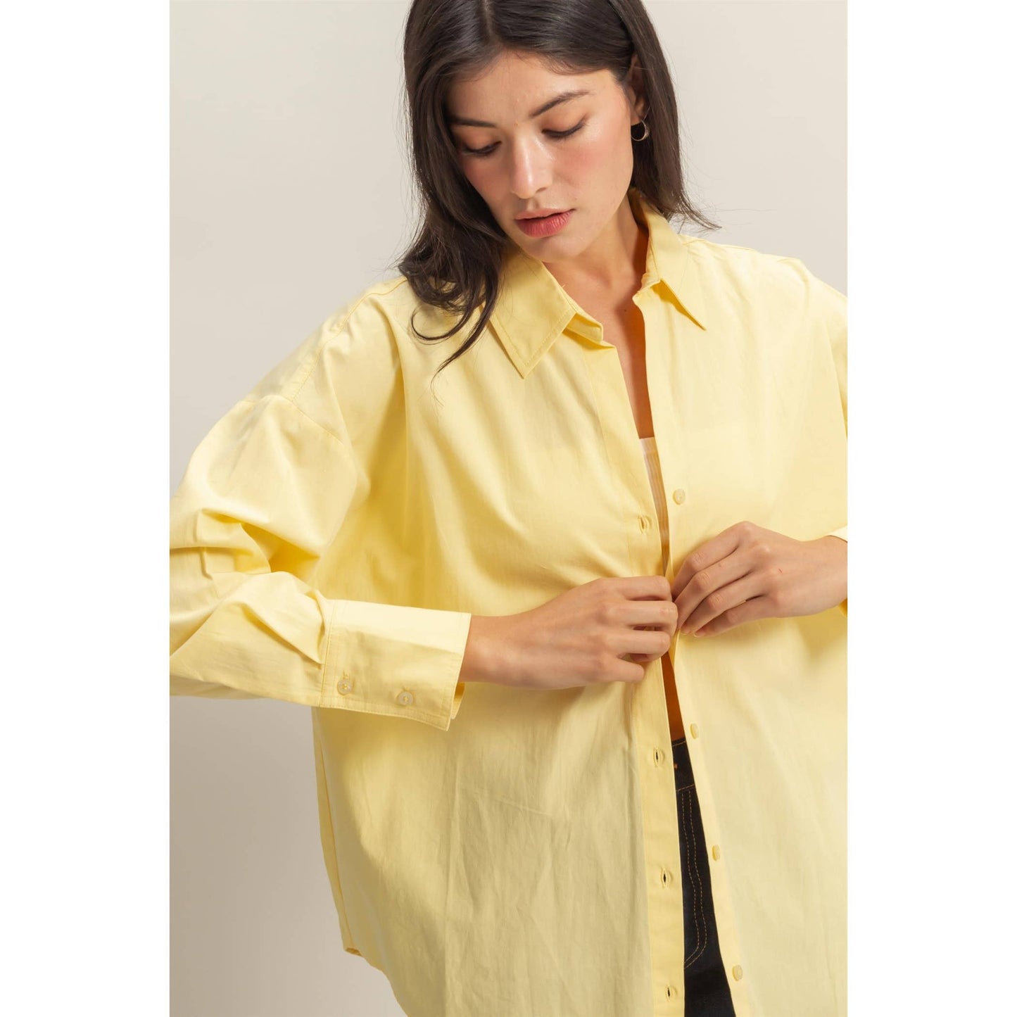 Classy Long Sleeve Button Down Shirt