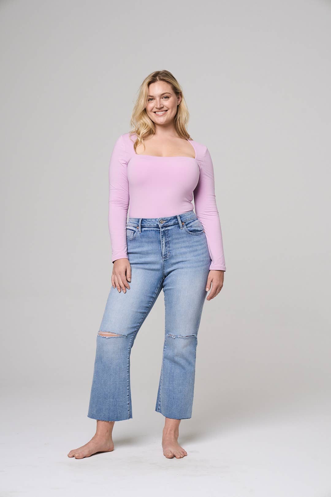 PLUS ULTRA STRETCH M/R KICK FLARE IN MEDIUM