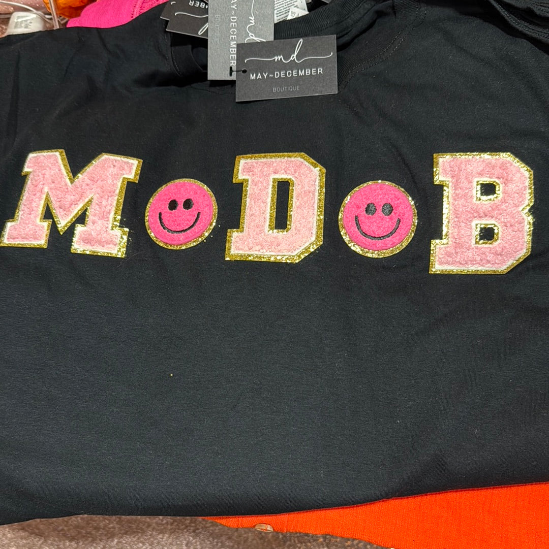MDB Smileys Chenille T-Shirt: