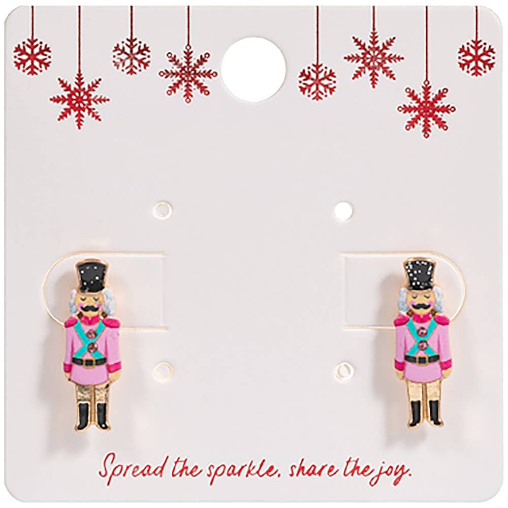 Christmas Nutcracker Stud Earrings