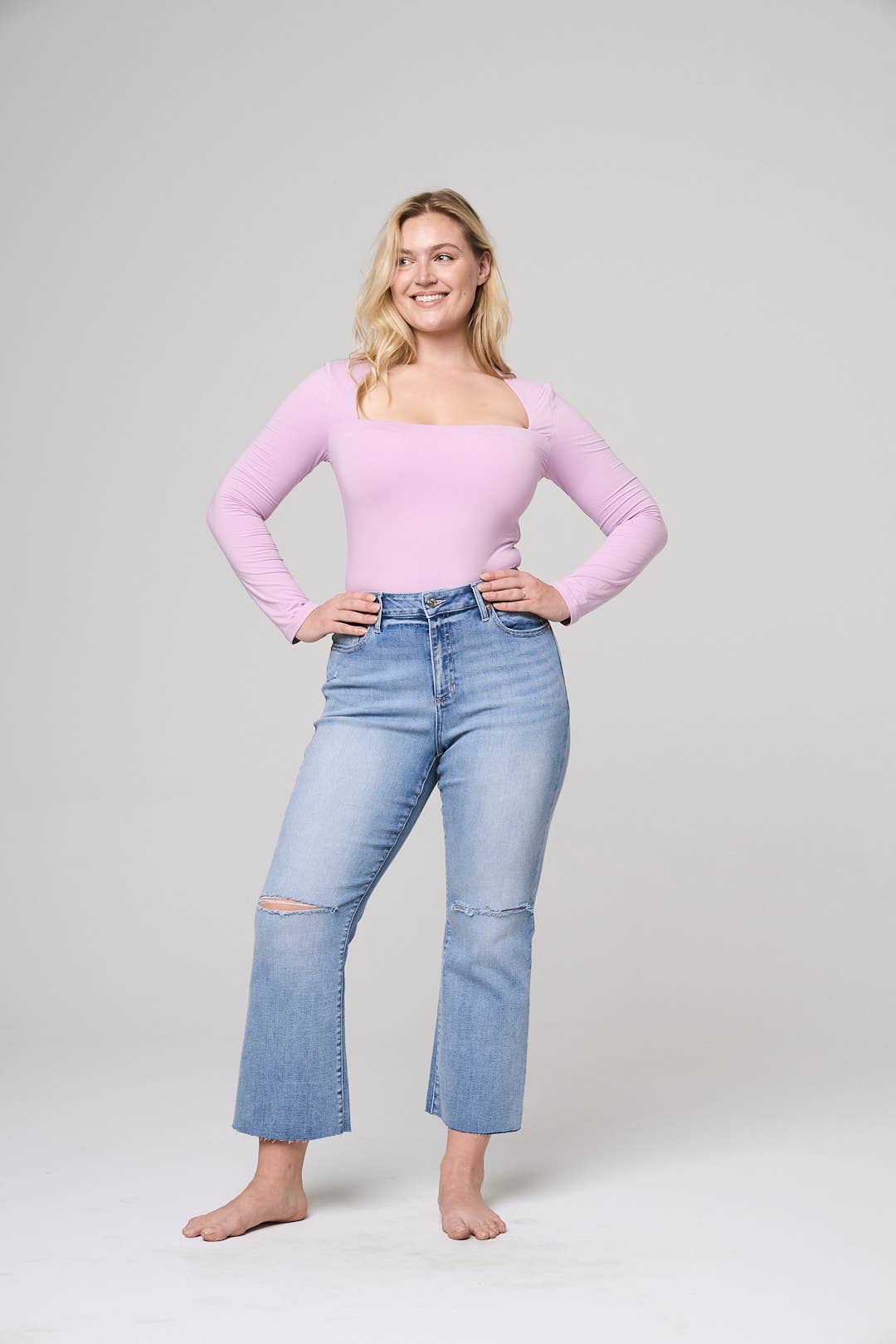 PLUS ULTRA STRETCH M/R KICK FLARE IN MEDIUM