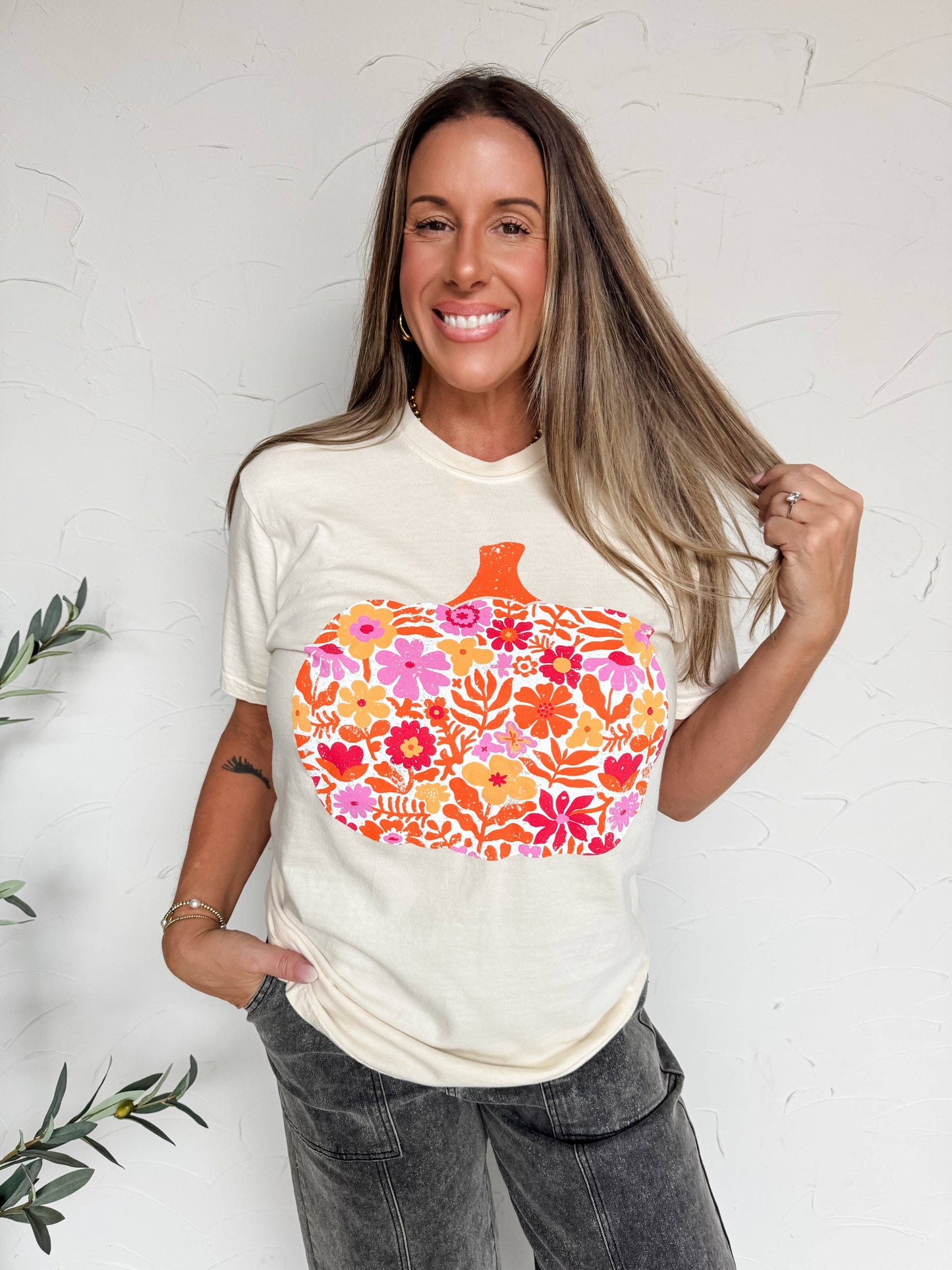Petal Pumpkin Graphic Tee