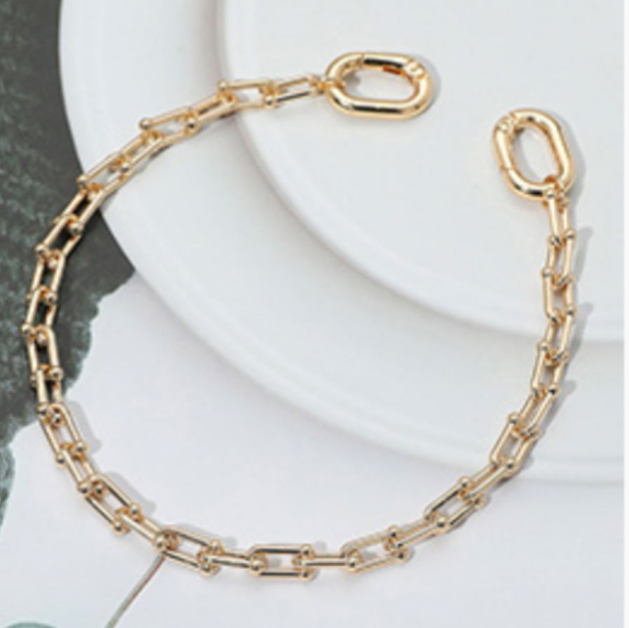 TCB Chain Link Bag Charm