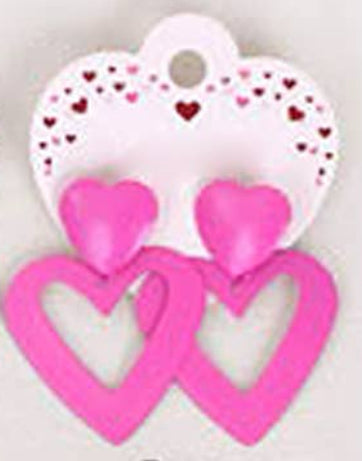 Heart Dangle Earrings