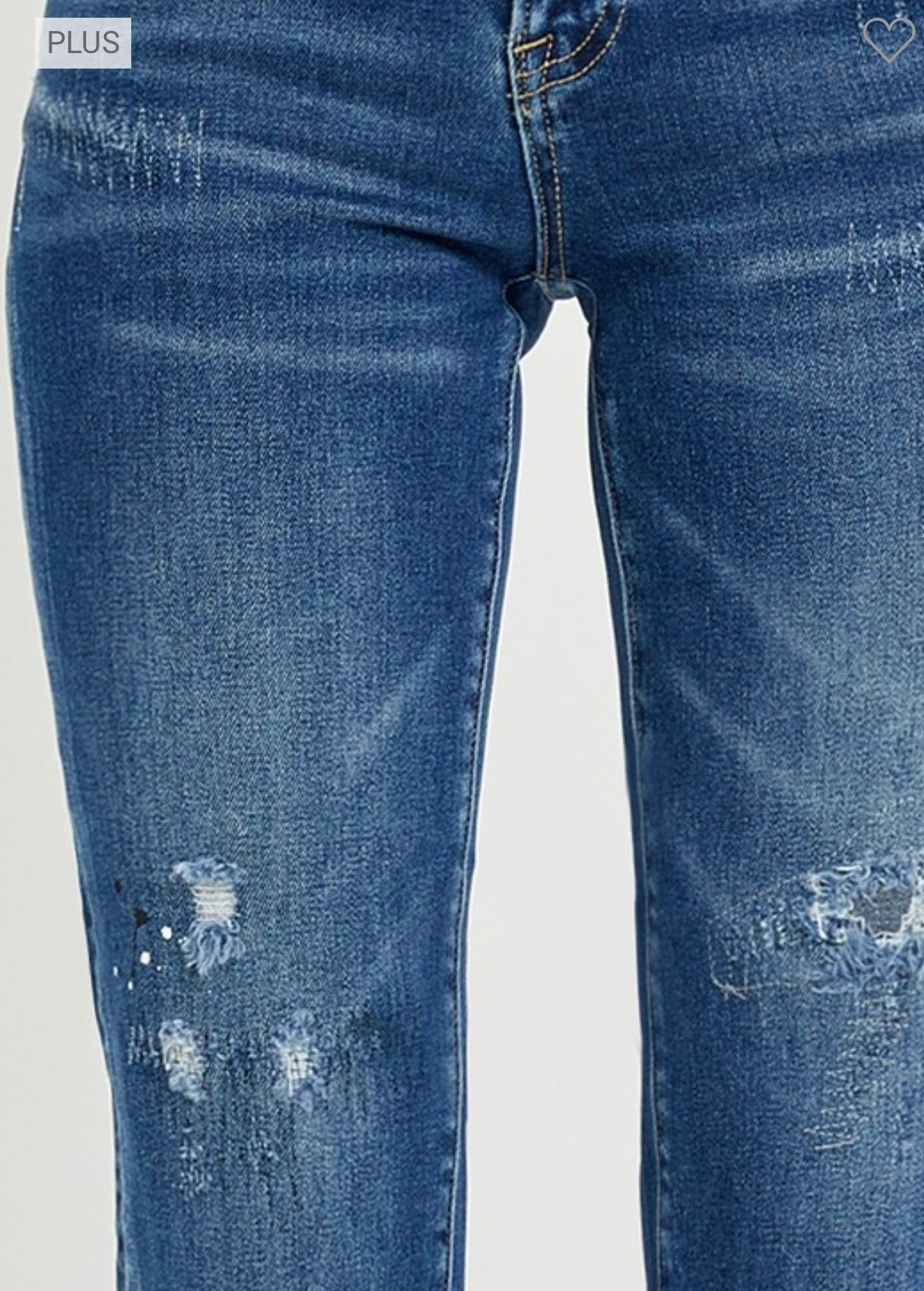 Risen Plus MR Tapered Denim Jeans