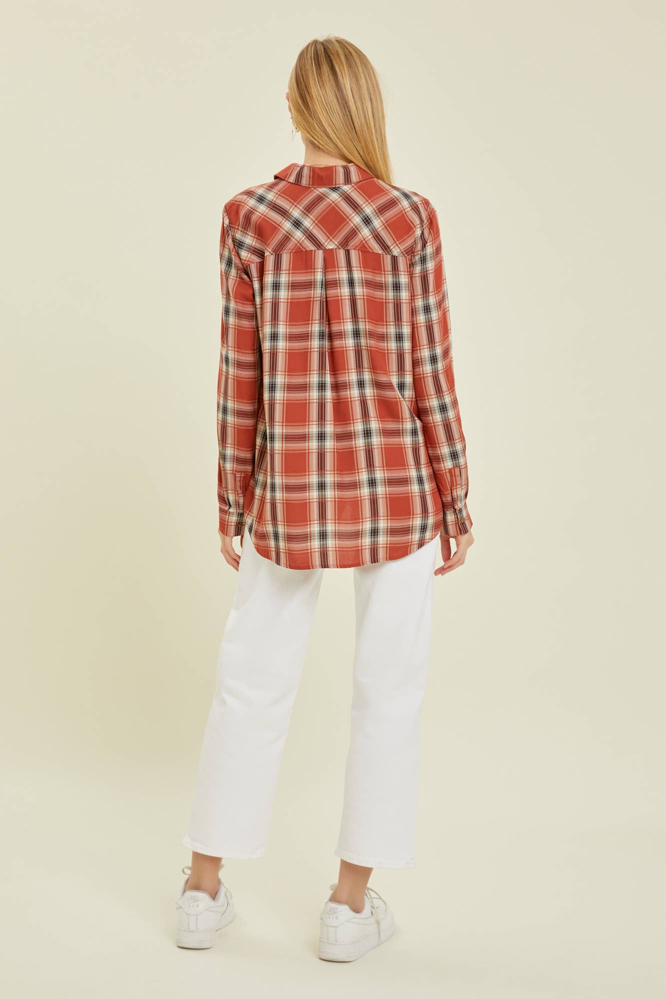 Flannel Button Down Shirt