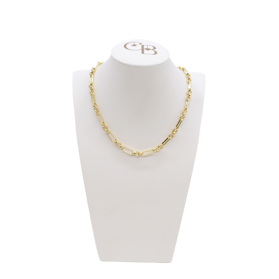 TCB Gold Anna Necklace: 16"