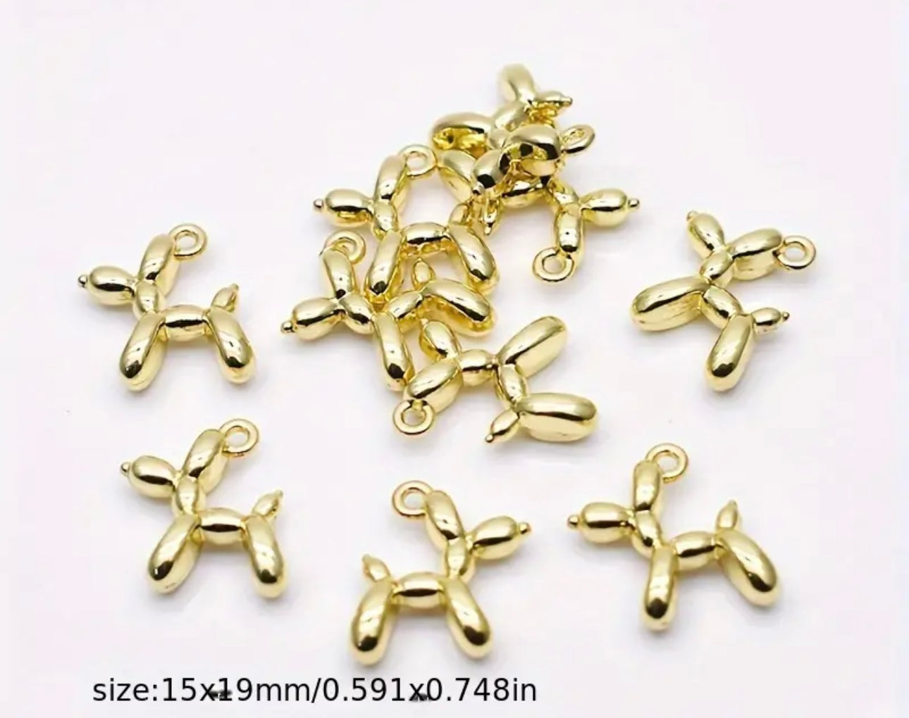 TCB Gold Balloon Dog