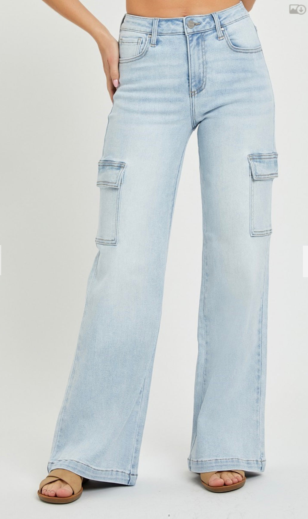 Risen HR Wide Cargo Jeans