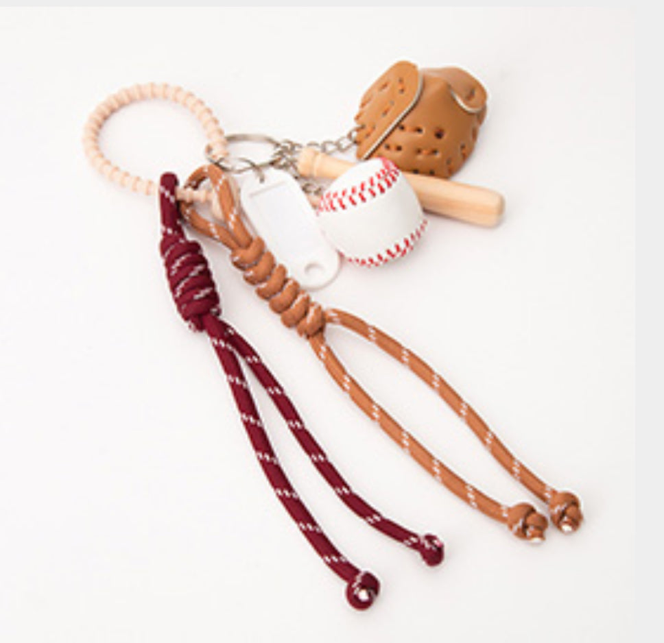 Baseball Bag Charm
