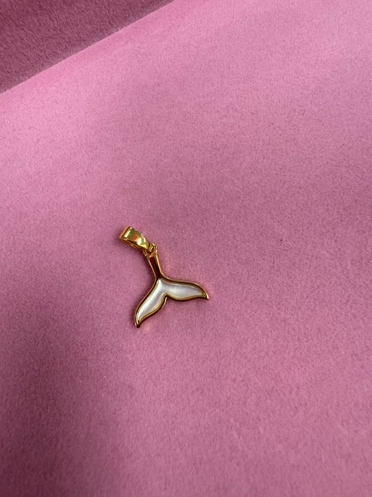 TCB Gold and Enamel Mermaid Tail