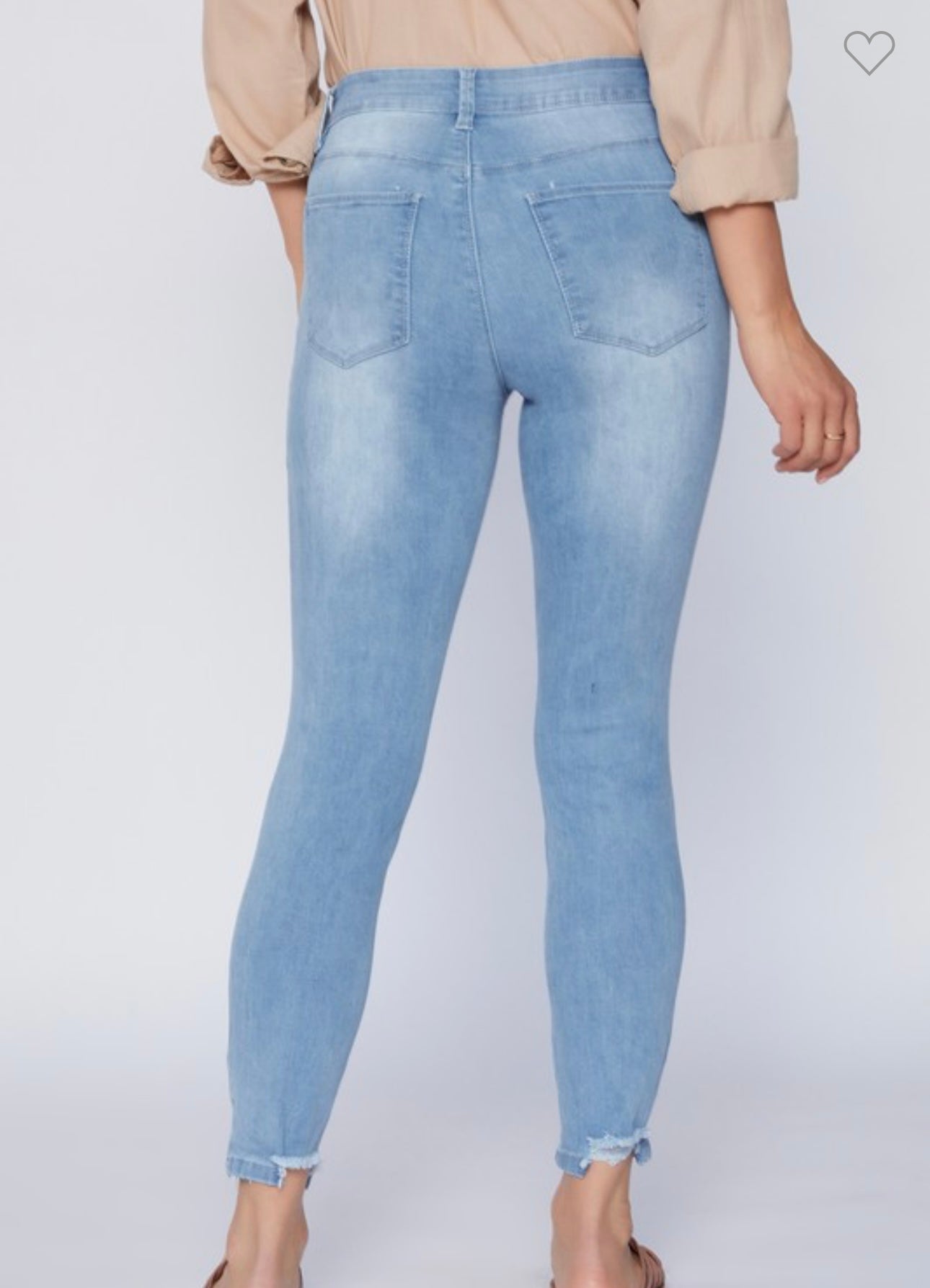 Hide Your Muffin Top YMI Skinny Ankle