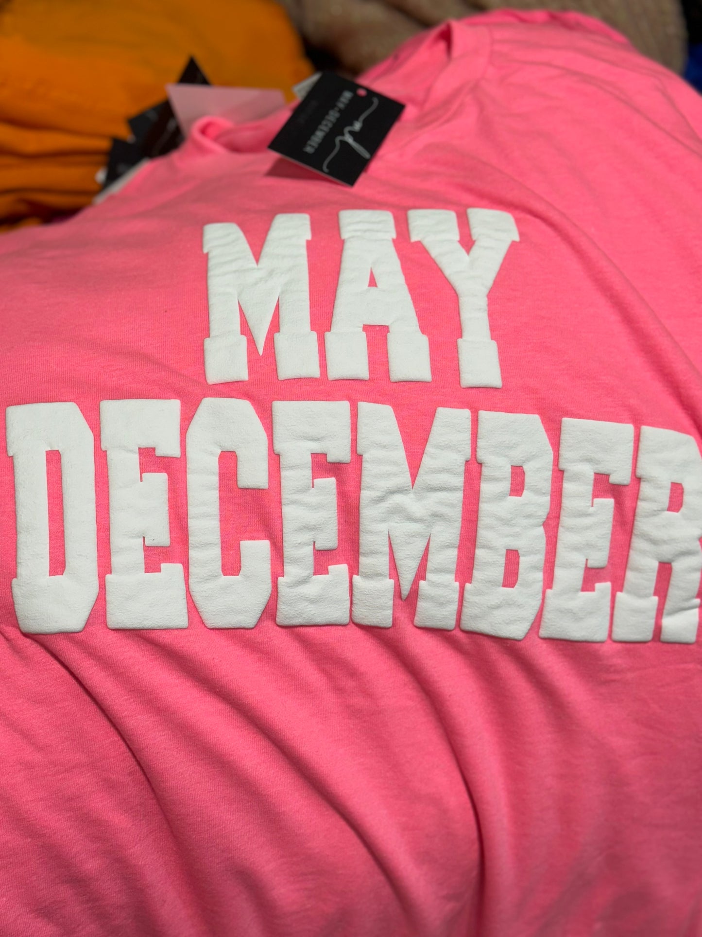 MDB Magic Puff Big Letter Graphic Tee