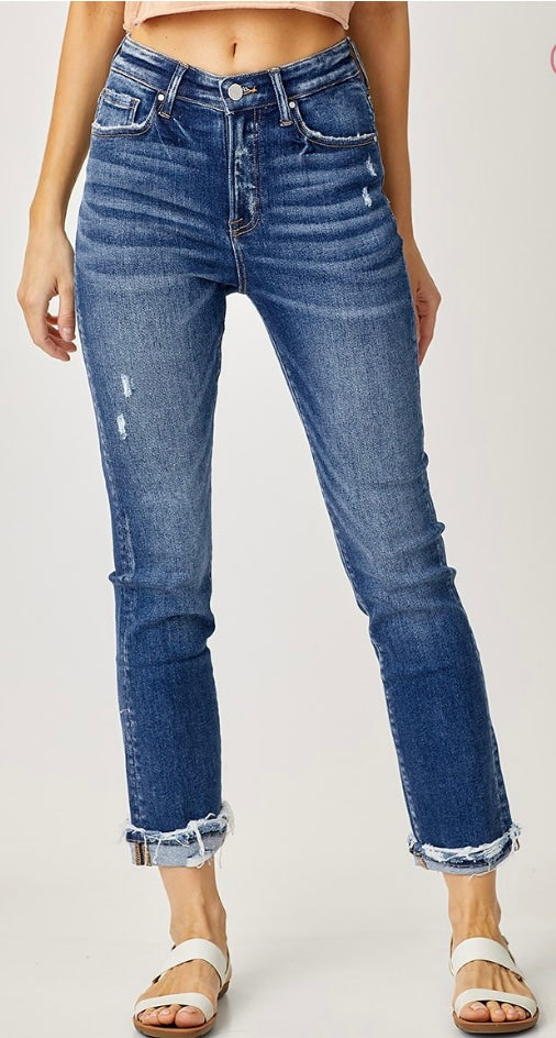 Plus Risen HR Straight Cuff Jean