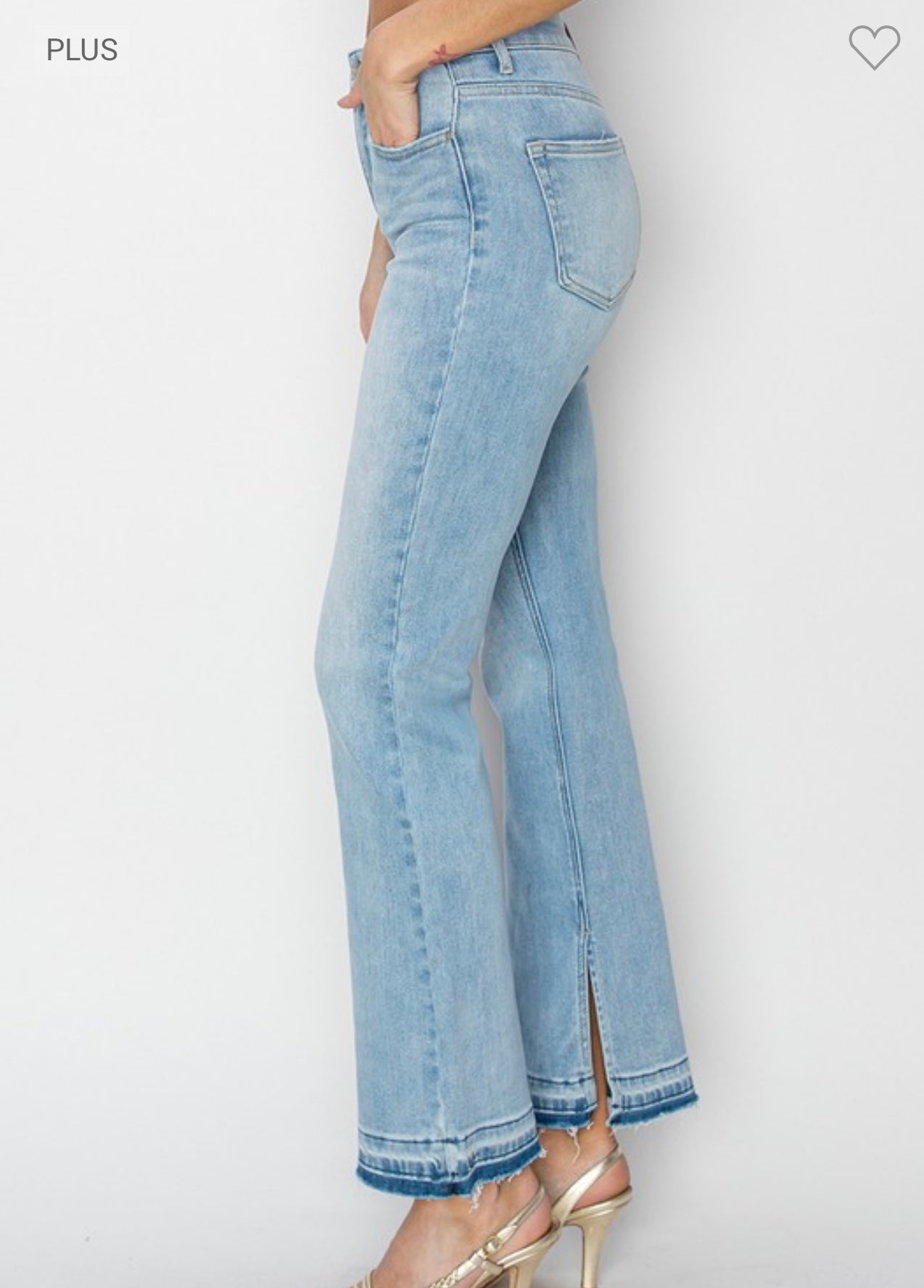 Plus Risen HR Straight Jean