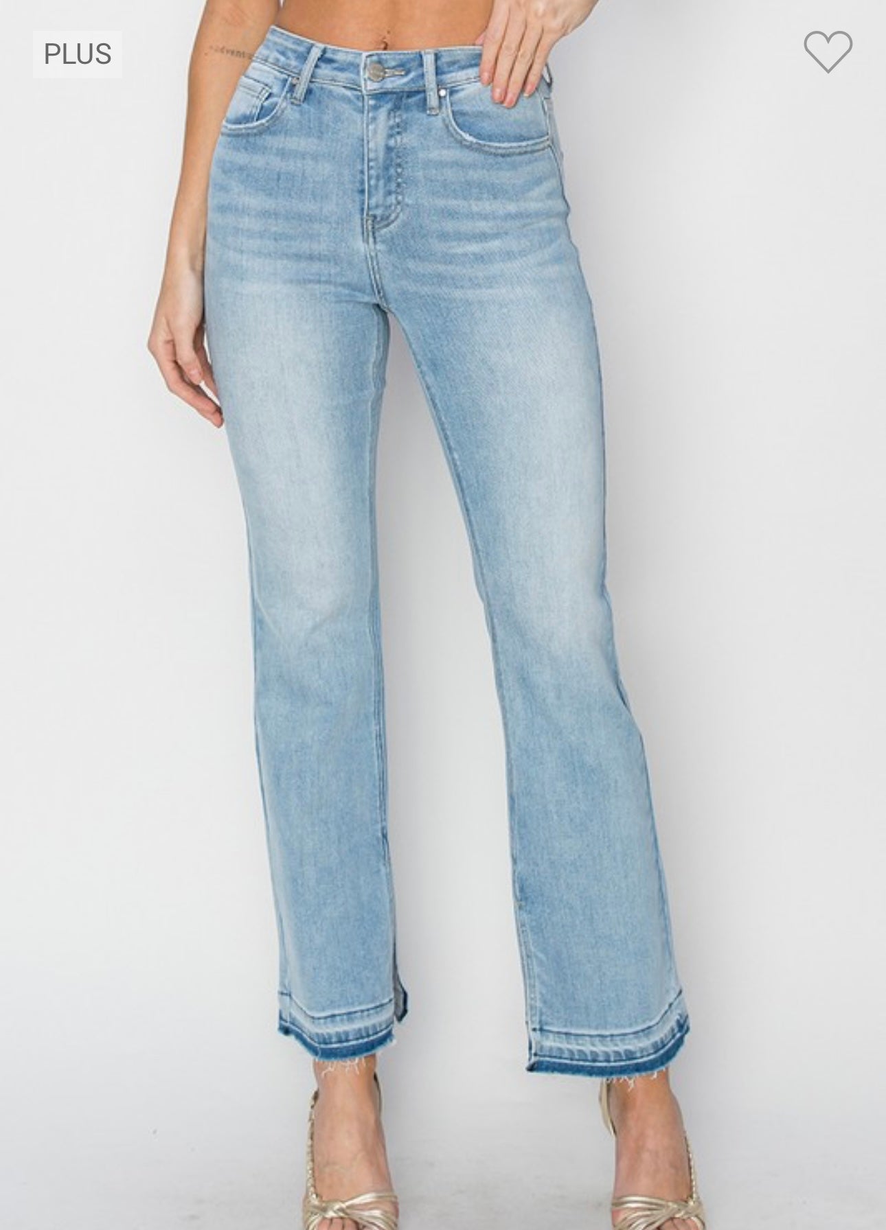 Plus Risen HR Straight Jean