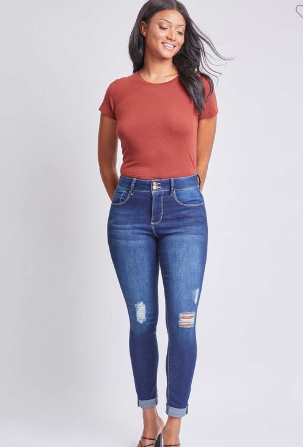 Hide Your Muffin Top YMI Jean