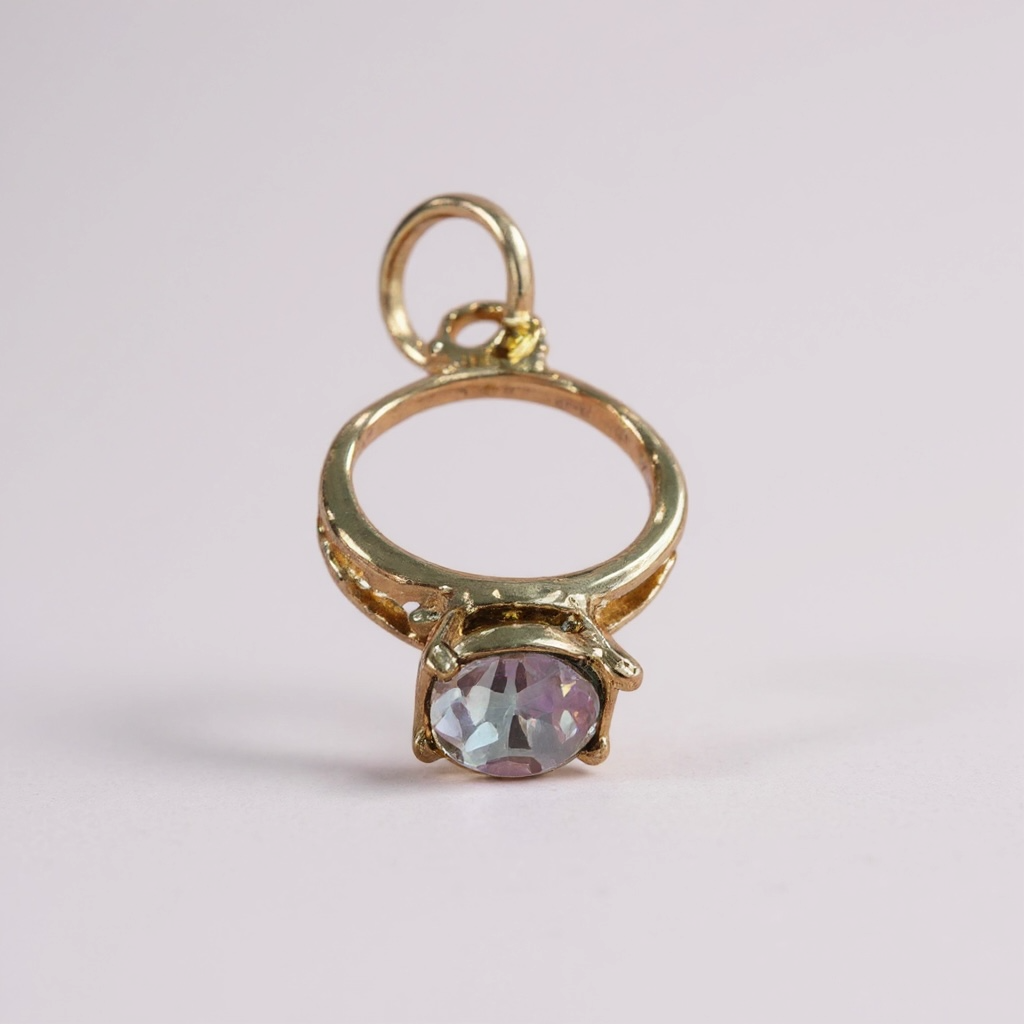 TCB Sweet & Cute Collection Diamond Ring Charm