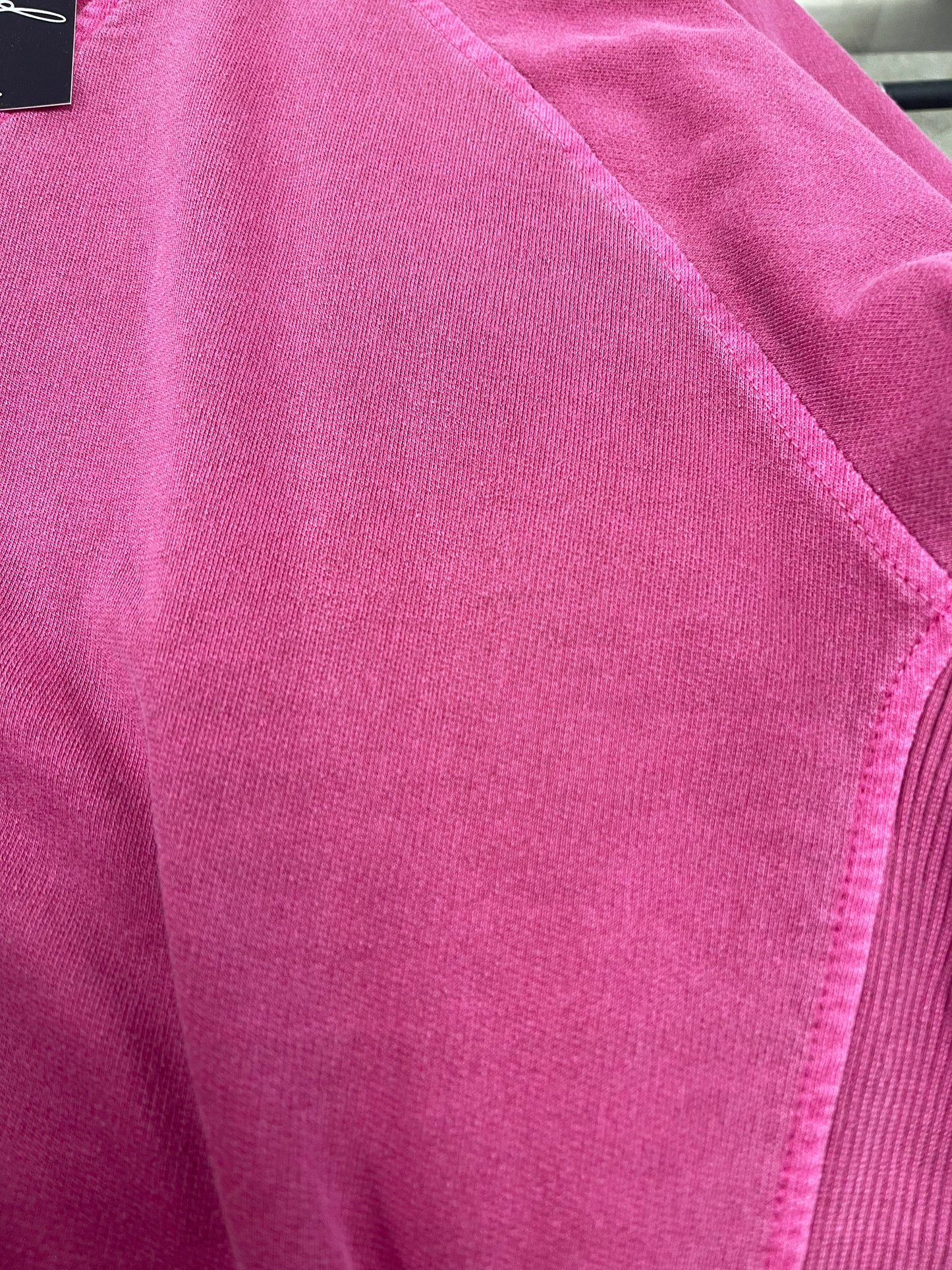 Pigment Dyed French Terry Pullover With Pockets in
