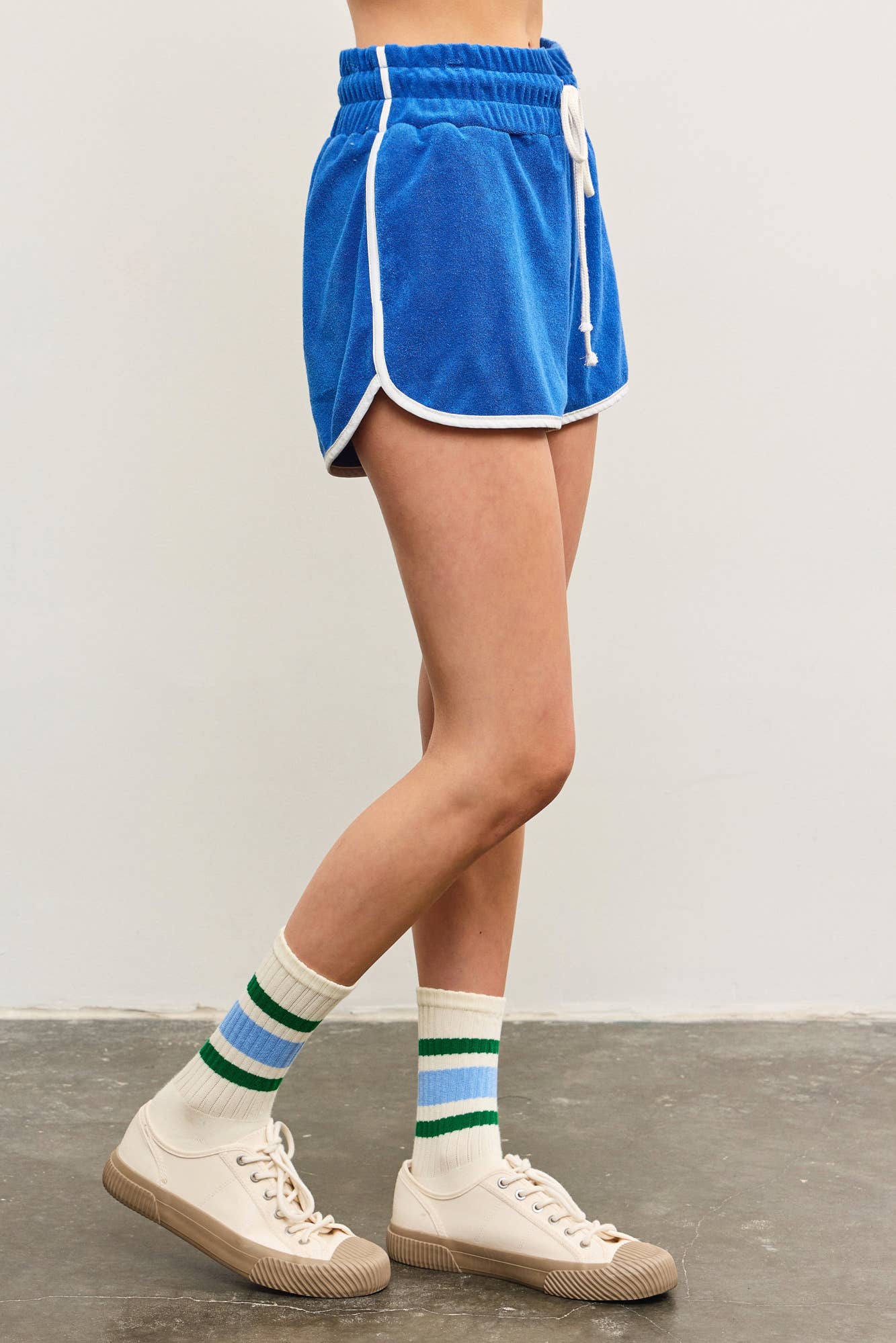 TERRY TOWEL SHORT AND VEST SET