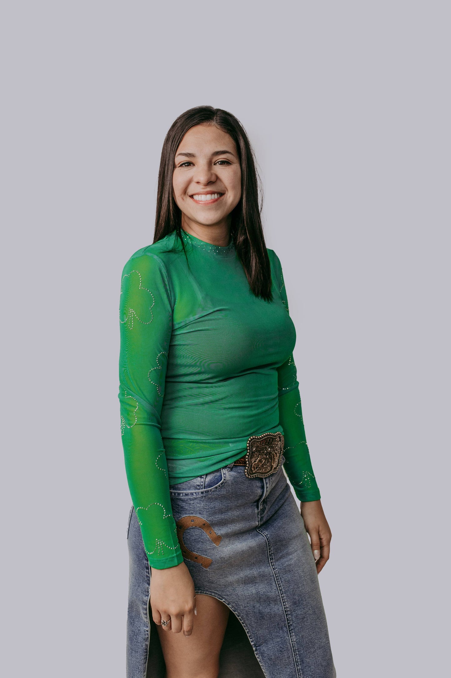 Lucky Mesh Top