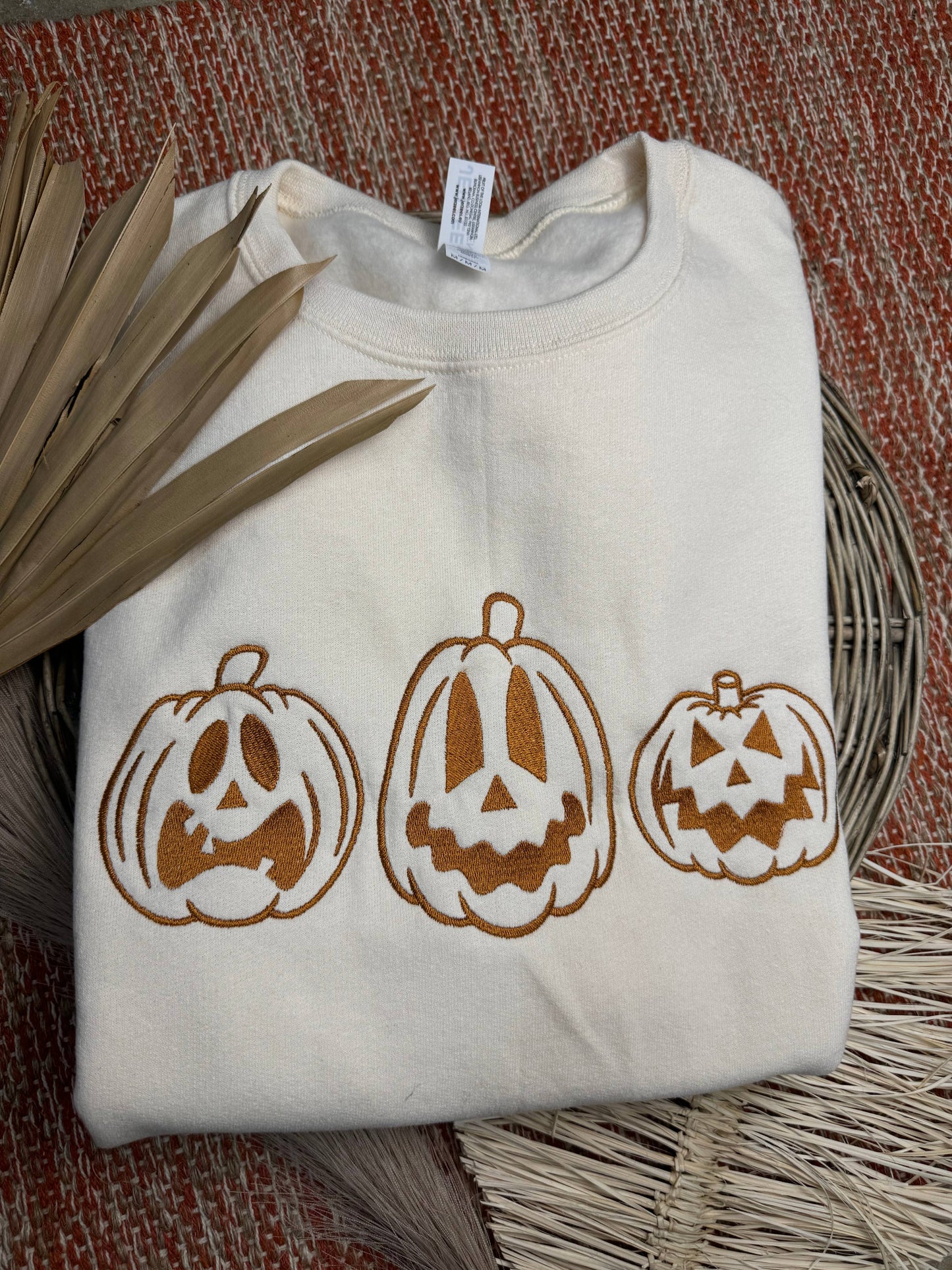 Silly Scary Halloween Pumpkin Sweatshirt