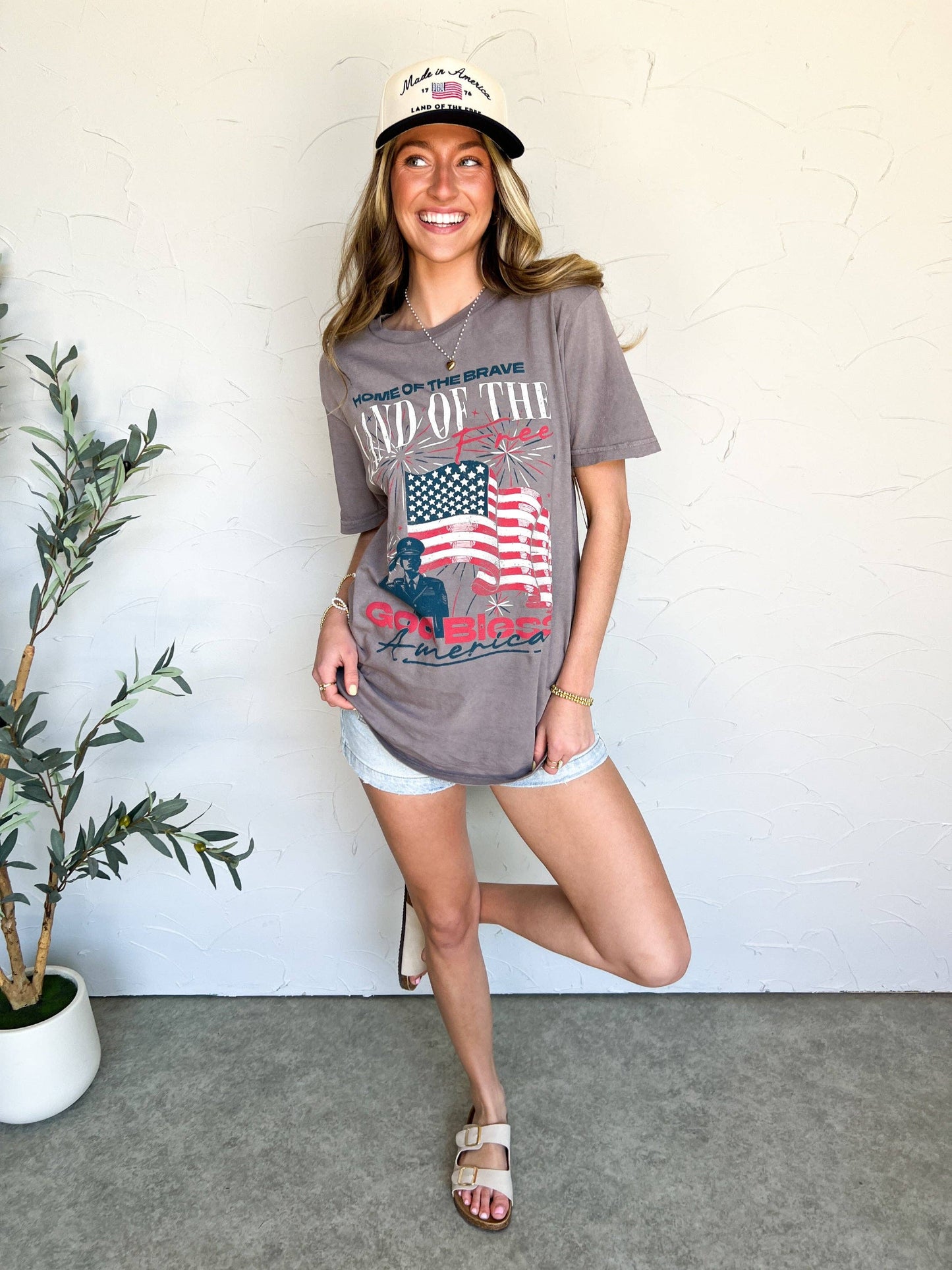 Vintage Old Glory Graphic Tee
