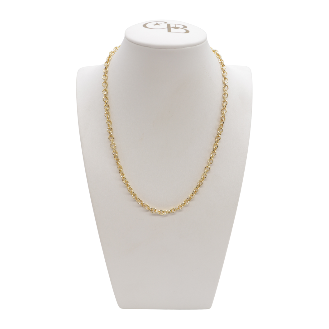 TCB Gold Ruth Necklace: 16"