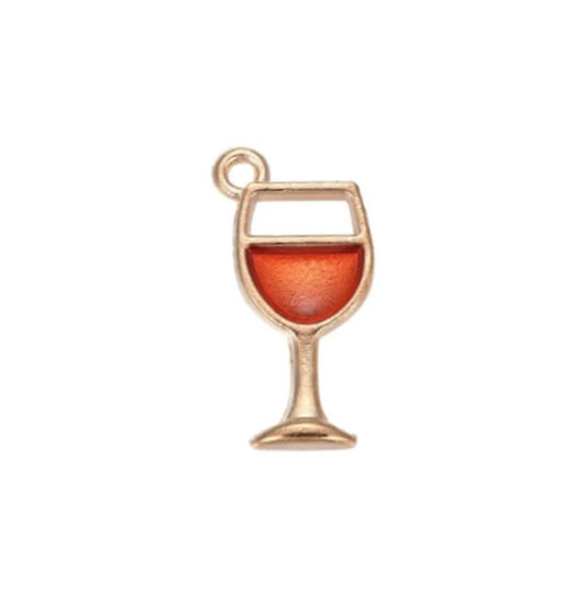 TCB Wine O’Clock Charm