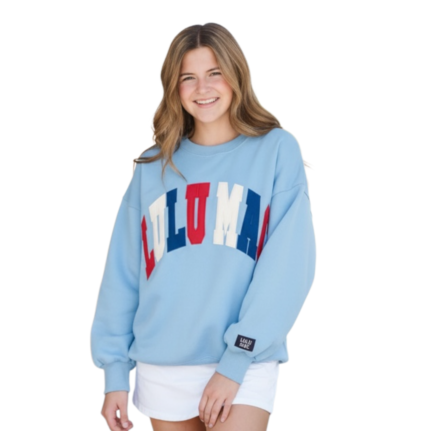LuLu Mac Red/White/Blue Stitch