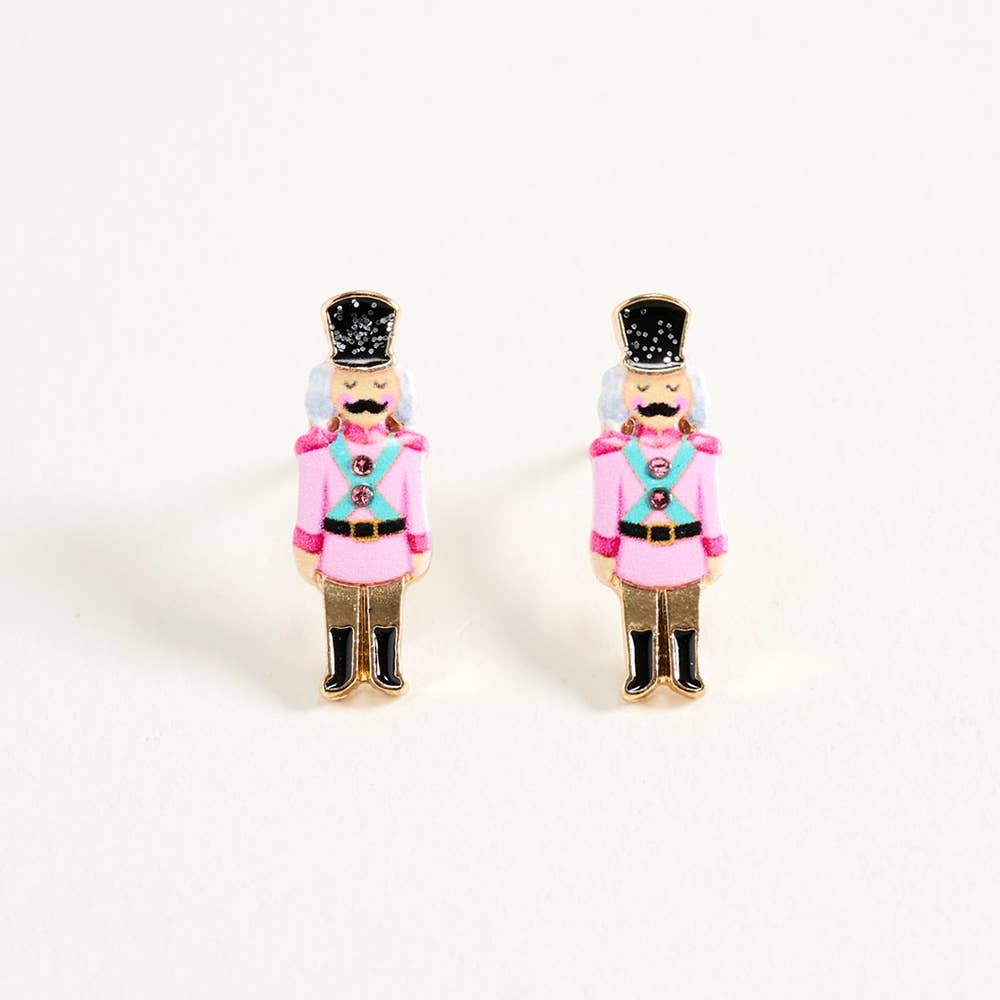 Christmas Nutcracker Stud Earrings