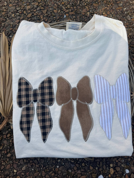 Bow Coquette Cottage Core Graphic Tee
