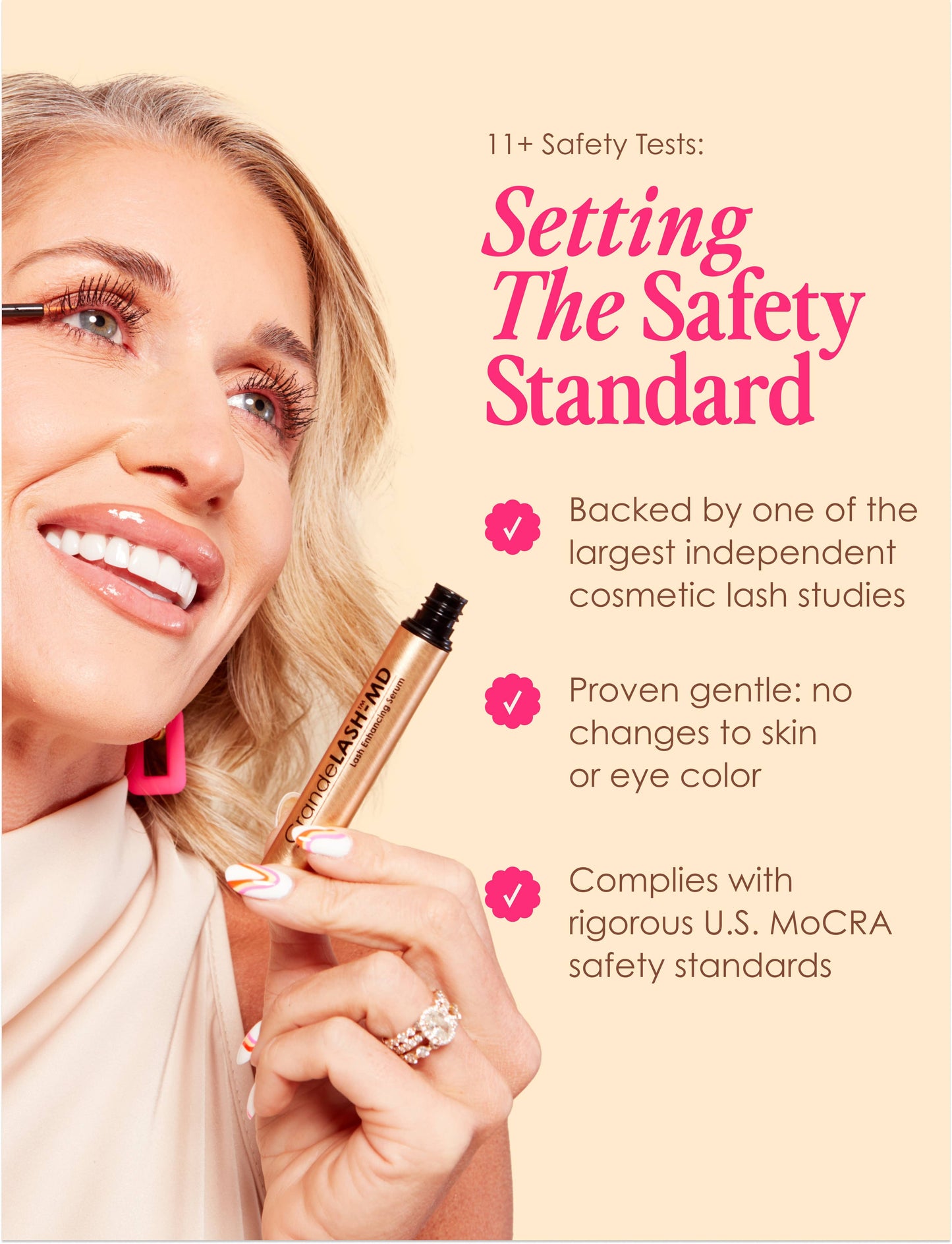 GrandeLASH-MD Lash Enhancing Serum: 2 mL (3 Month Supply)
