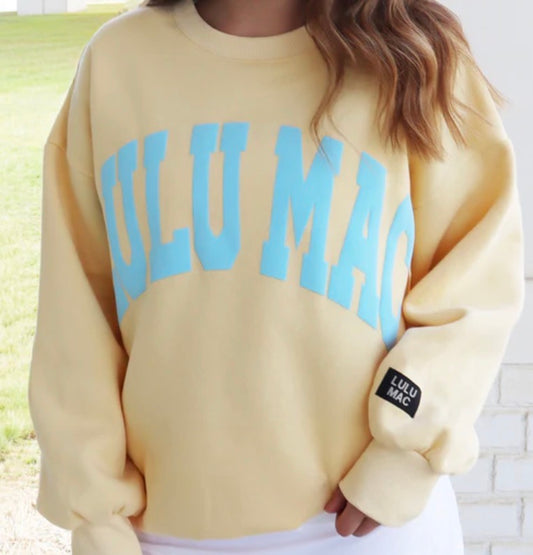 LuLu Mac Butter w Light Blue Puff