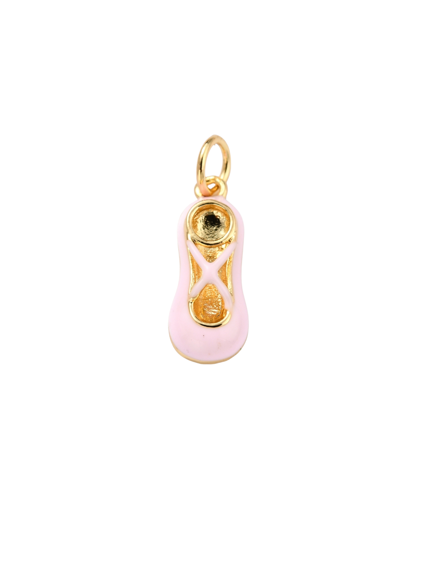 TCB 'On Pointe' Soft Pink Ballet Slipper Charm