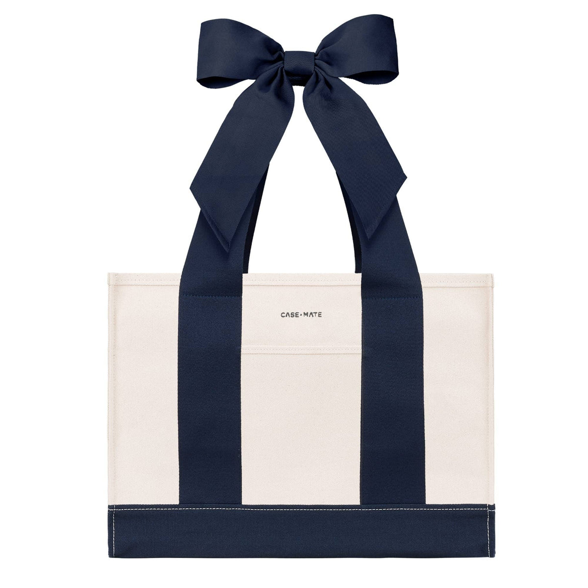 Case-Mate Canvas Tote: Cranberry Bow