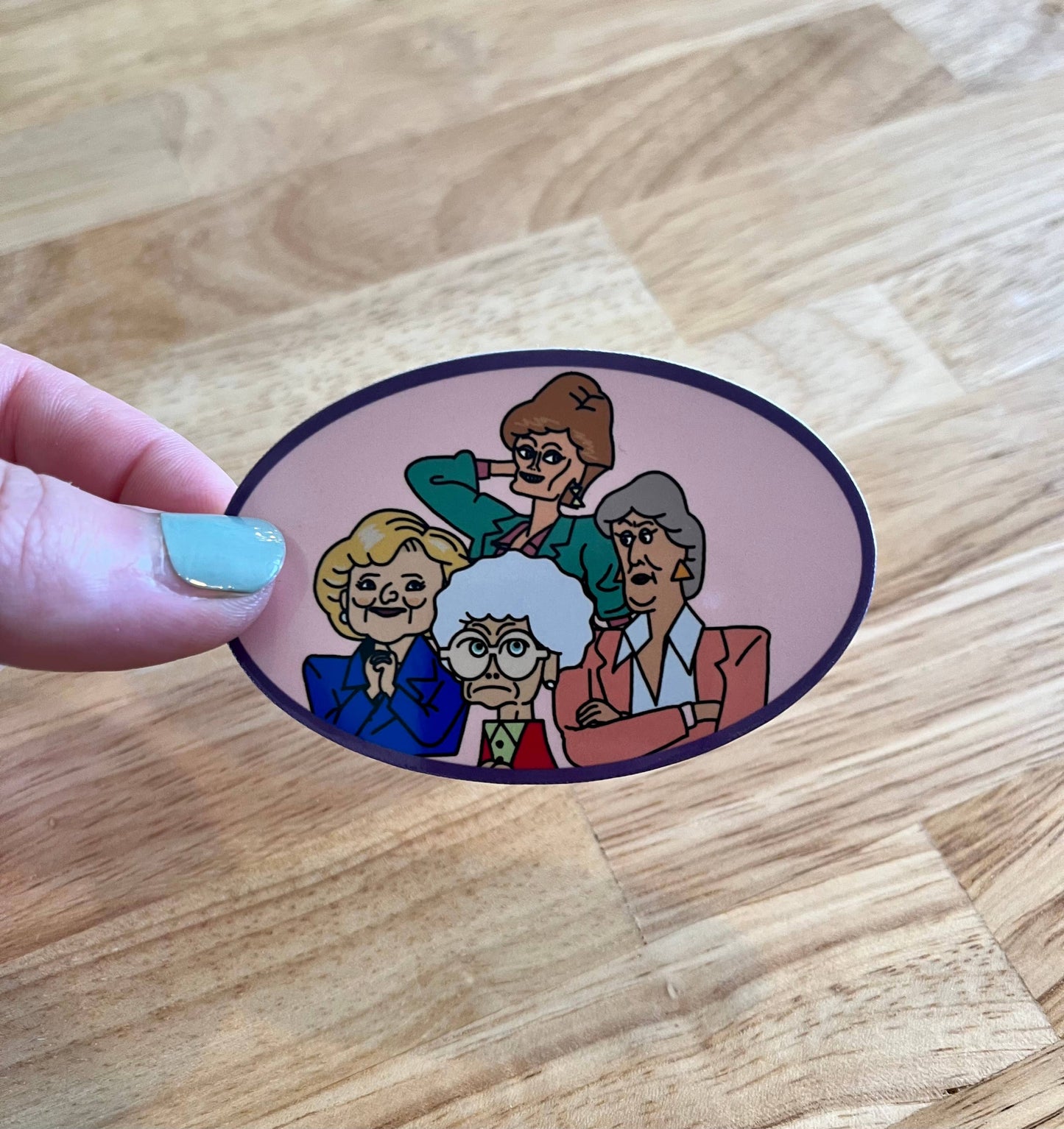 Golden Girls, Vinyl Sticker