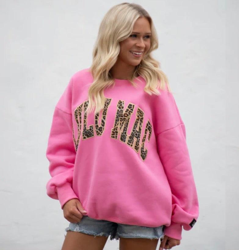 LuLu Mac Bubblegum w Leopard