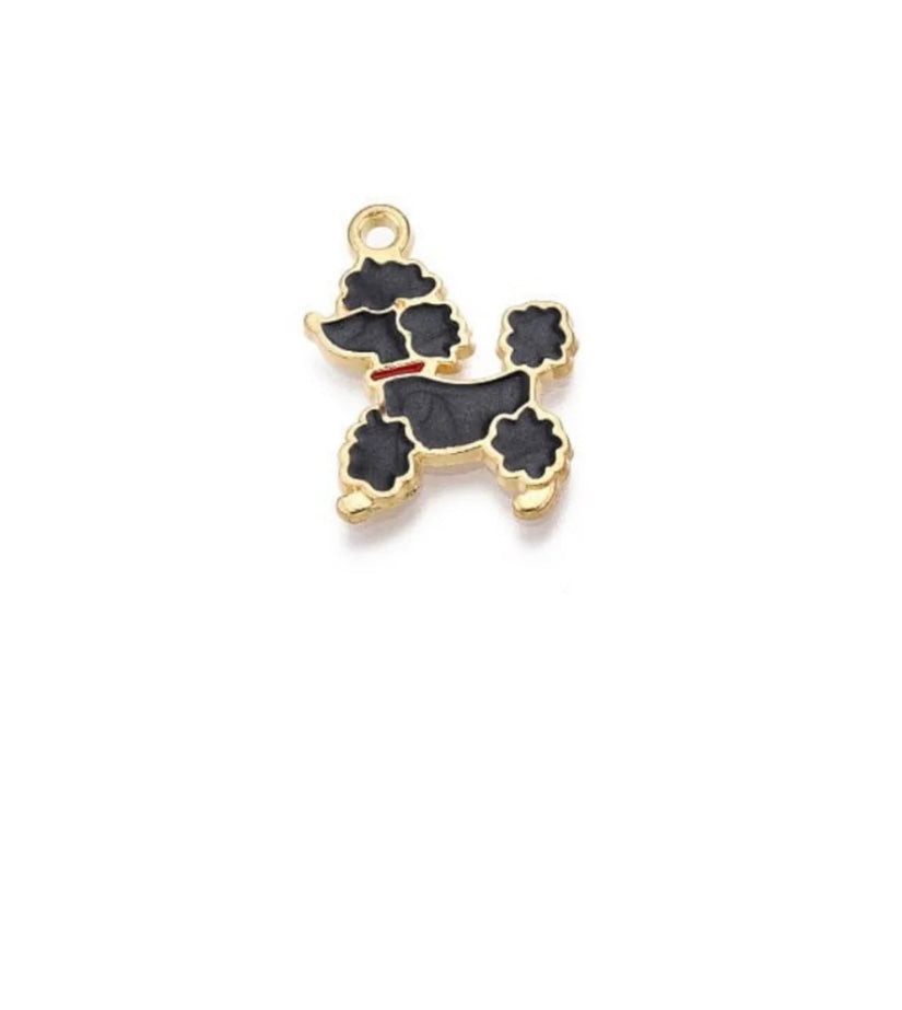 TCB Poodle Charm