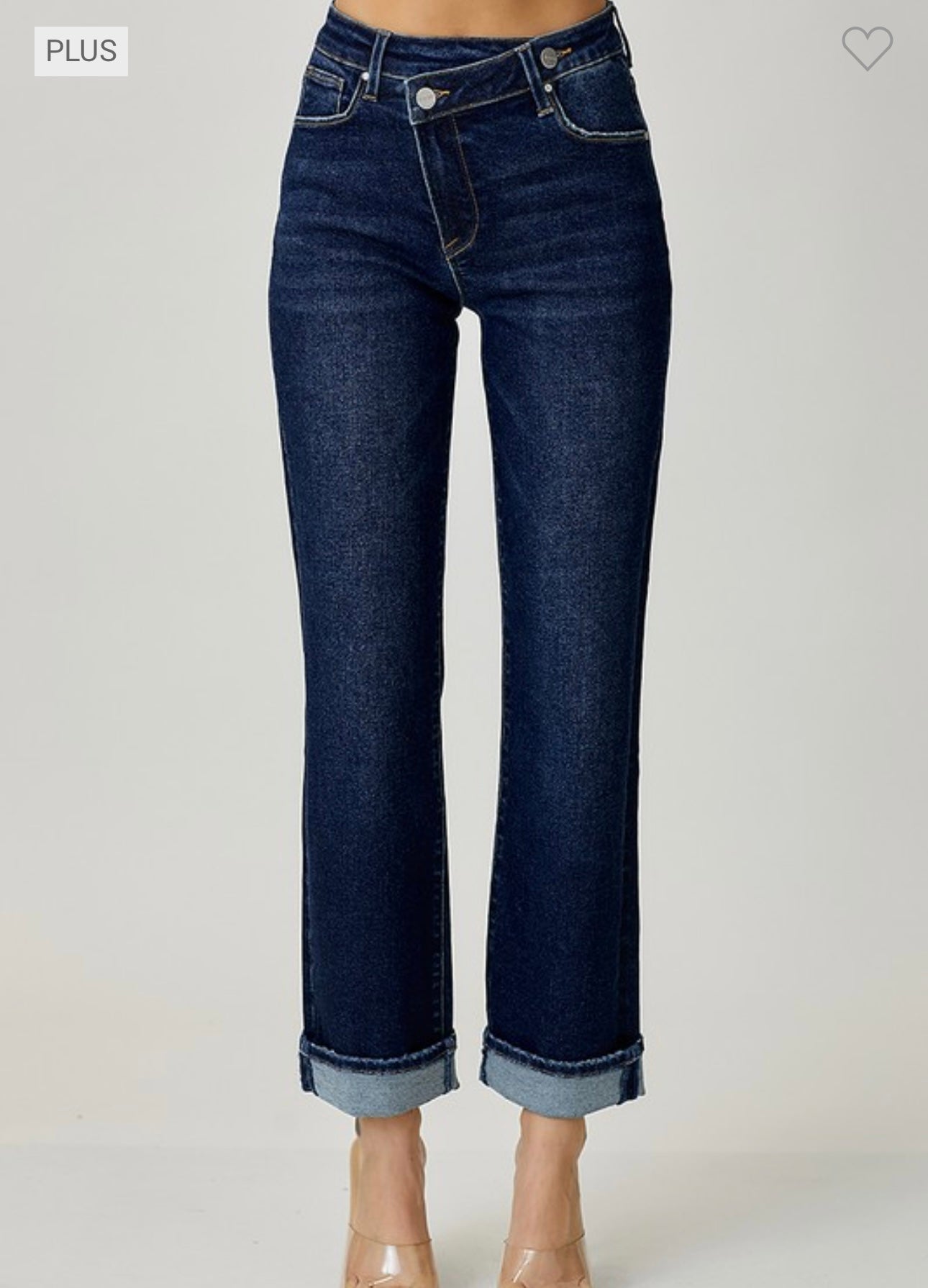 Risen Plus HR Crossover Straight Leg Jean