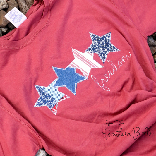 Freedom Star USA Short Sleeve Grahic Tee