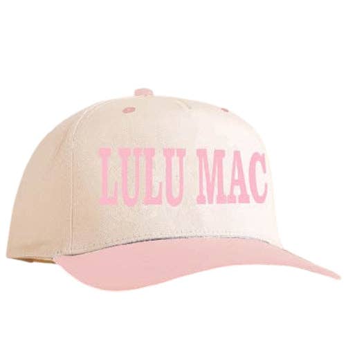 LULU MAC CAP LIGHT PINK