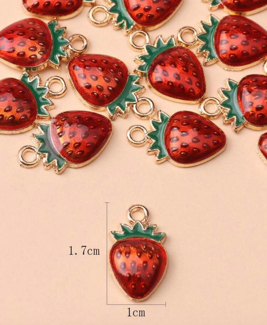 TCB 3D Strawberry Charm