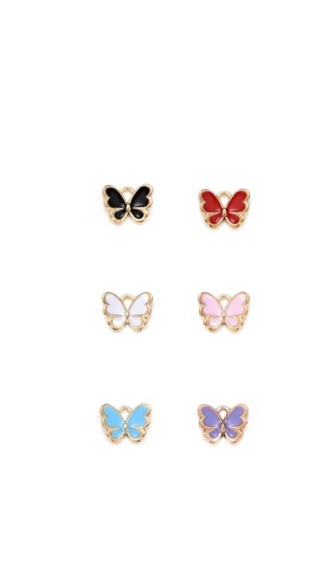 TCB Dainty Butterfly Charm Assorted